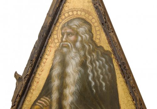 Pietro Lorenzetti: Sv. Antonín Poustevník