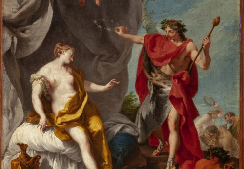Giovanni Batista Pittoni: Bakchus a Ariadna