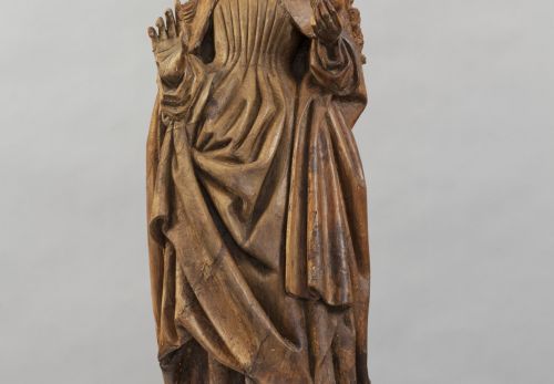 Mistr z Koudenwater: Panna Marie (nebo Světice s hruškou)