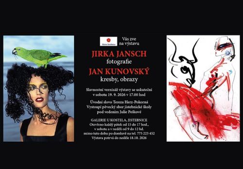 Jirka Jansch - fotografie, Jan Kunovský - kresby, obrazy