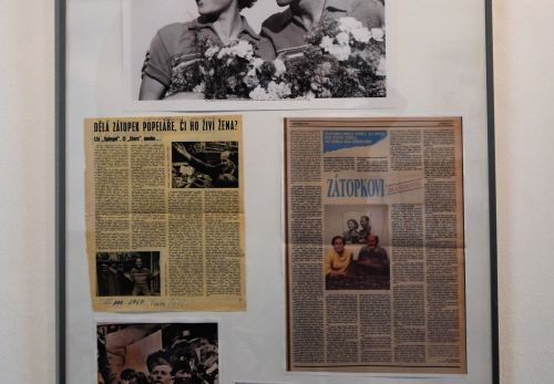 Olga Strusková: Dana a Emil Zátopkovi