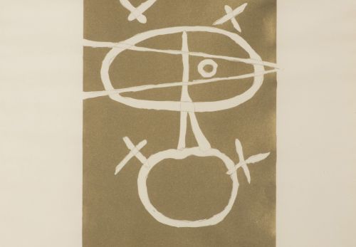 Georges Braque (1882 – 1963), Znamení / Le signe,