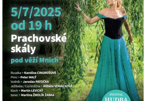 Festival Hudba z ráje 2025 chystá na 5. 7. Dvořákovu Rusalku